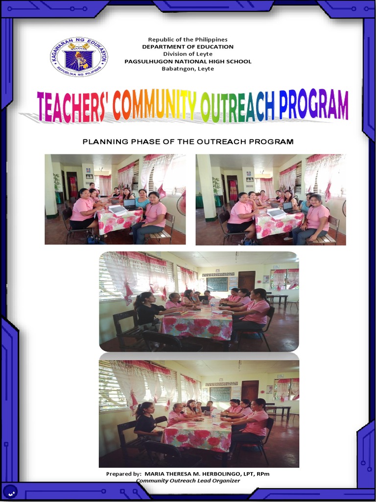 Teacher Outreach Program in Babatngon | PDF | Social Science | Foreign ...