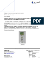Convergys X5 - Pressure Sensor Board PDF