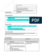 Time Room Year Level and Class Unit Topic Lesson Topic and Number Lesson Timing