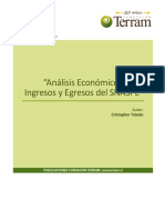 APP #65 Análisis Económico de Los Ingresos y Egresos Del SNASPE