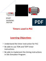 PLC Timers: Understanding On and Off Delay Timers for Automation Control