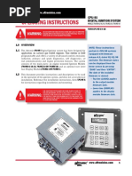 Altronics CPU-2000 IOM 08-2002 PDF | PDF | Ignition System | Relay