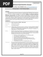 Resume Planning