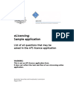 AFSL Sample Application Aug 2010