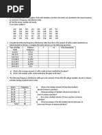 Stat Problem Set