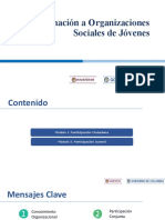 Presentacion Organizaciones Sociales de Jovenes Ley 1757-1622-1885 PDF