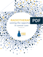 Radiotherapy Seizing The Opportunity in Cancer Care