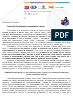 1.º Ano - Texto Para Afb III Unidade 2018