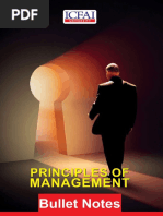 SMB101 - BN Principles of Mmanagement Bullet Notes PDF