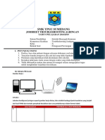 Jobsheet Troubleshooting Jaringan