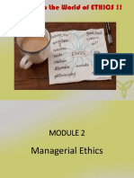 BE Managerial Ethics