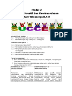 Modul Produk Kreatif Dan Kewirausahaan