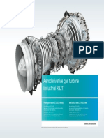 Aeroderivative Gas Turbine Industrial RB 211: Power Generation: 27.2-32.5 MW (E) Mechanical Drive: 27.9-33.8 MW