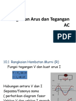 Rangkaian Arus Dan Tegangan Ac