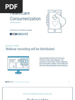 CB Insights - Healthcare Consumerization Briefing PDF