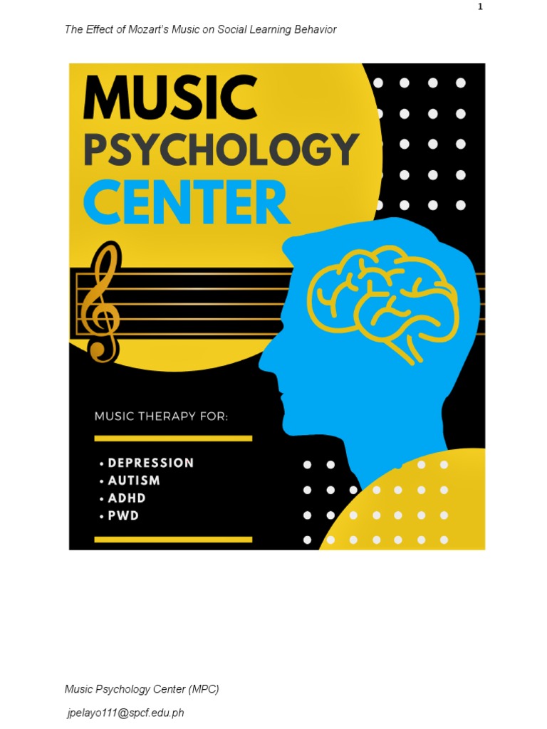 The Effect of Mozart's Music On Social Learning Behavior of High School ...