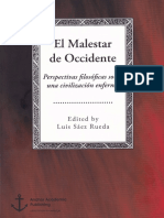 Sáez Malestar de Occidente PDF