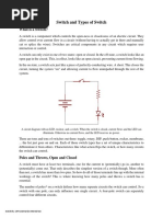 Switch and Types of Switch: What Is A Switch?