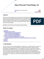 Analytical Modeling of Beyond Visual Range Air Combat