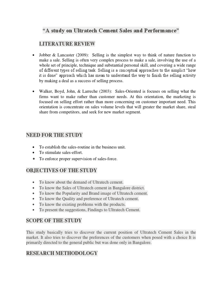 sales promotion literature review pdf