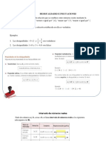 Desiguadades e Inecuaciones