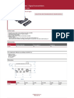 Electronics and Sensors - Signal Transmitters