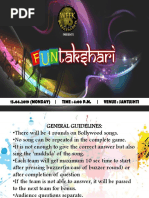 Funtakshari Competition 2019