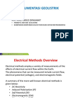 Geo-electrical Methods Overview