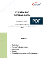 Essential of Electrosurgery