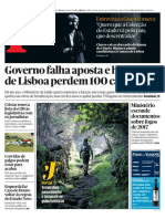 PDF da edição impressa do jornal Público de 6 de Abril de 2019. Entrevista com a ministra da Cultura Graça Fonseca.