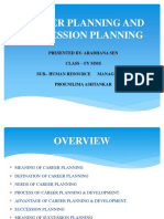 Career Planning and Succession Planning