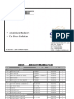 Aluminium Radiator Index