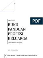 Buku Panduan Profesi Keluarga