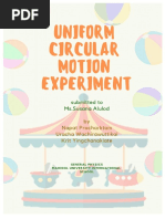 Uniform Circular Motion Full Lab 3