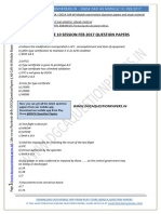 Dgca Ame Module 10 Session Feb 2017 Question Papers