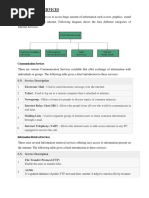 5.1 Internet Services: Internet Services Allows Us To Access Huge Amount of Information Such As Text, Graphics, Sound