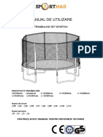 Trambuline Set Spartan Manual Romana