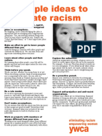 10 Steps To Eliminate Racism