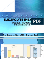 Electrolyte Imbalances in the Human Body