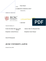 Jecrc University, Jaipur: (Project Semester Jan-June 2018)
