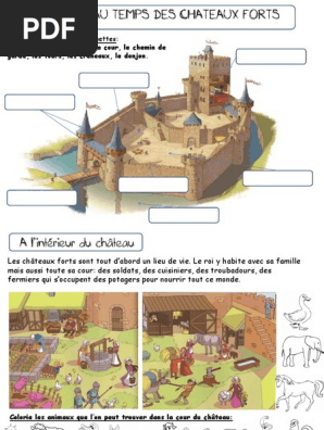 Schema D Un Chateau Fort