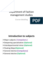 Department of Fashion Management Studies