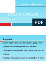 Ekologi Populasi