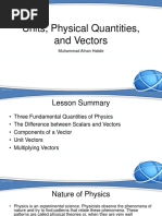 01-Units, Physical Quantities, and Vectors