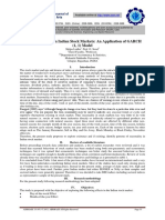 Seasonal Patterns in Indian Stock Markets: An Application of GARCH (1, 1) Model