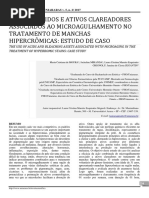 o Uso de Ácidos e Ativos Clareadores Nas Discromias