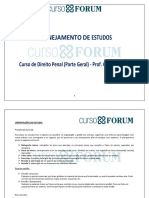 Direito Penal: Plano de Estudos para Direito Penal (Parte Geral