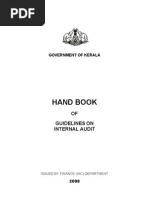 Hand Book - Internal Audit