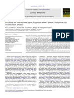 Animal Behaviour: Ana L. Llandres, Francisco G. Gonzálvez, Miguel A. Rodríguez-Gironés