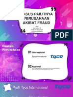 Kasus Fraud Perusahaan